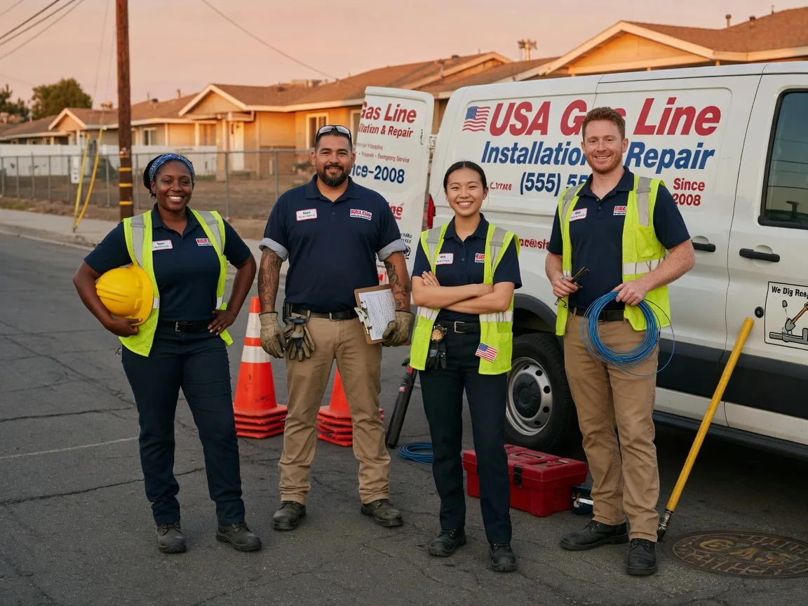 Gas Line Installation company in Brusett, MT